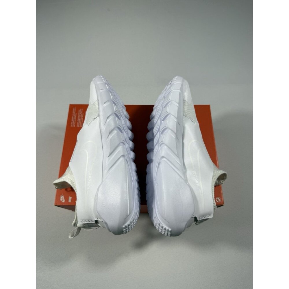 New Youth Size 7Y (GS) - Nike Flex Runner 2 Low Triple White DJ6038 100 - Picture 6 of 10